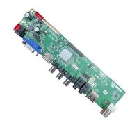 Universal LCD TV Mainboard V56/V59 with LCD Driver Board, Supports DVB-T2 Standard TV Board