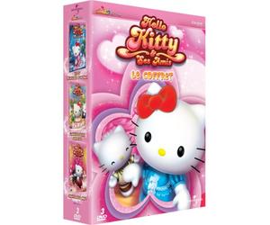 UNIVERSAL Le coffret Les Aventures de Hello Kitty & ses amis - Princesse d'un soir + L'anniversaire surprise + Chante avec moi