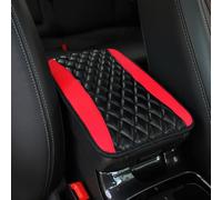 Universal Leather Car Center Console Cushion Car Armrest Pad Non-Slip Waterproof Armrest Seat Box Protector Car Armrest Center Console Cover for Most Cars, Trucks, SUVs