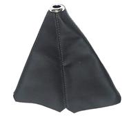 Universal Leather Shifter Car Shift Knob Shifter Gear Knob Gaiter Boot Cover for Galaxy, for Mondeo, 3 4 S-max C-max Shift Gear Knob(Black)(Black)