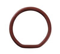 Universal Leather Steering Wheel Cover For Cars Four Seasons Thin Luxurious Interior Modification Popular Car Steering Wheel Protector Cover(D-type wine red)