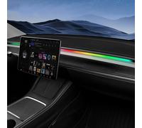 Universal LED Ambient Lighting Kit for Car Dashboard - Smart App Control, 16 Million RGB Colors, Motion Sensor, Easy Installation, Premium Silicone Strip for All Vehicles (Sedan, SUV, Truck)
