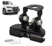 Universal LED Light Bar Hood Mounting Brackets - Adjustable Work Lamp Fixing Holder Class, No-Drill Pillar Mounts for Car SUV & Truck, Heavy Duty Lighting Clamp Set