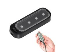Universal LED Welcome Courtesy Light - Wiring-Free Smart Sensor System, High-Brightness Logo Projection Visual, Enhances Interior Ambience Elegance, Quick Mount Setup for All Vehicles | Shadow Project