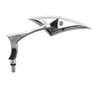 Universal Left Mirror V Parts 153X50 Chrome For Motorcycle Parts