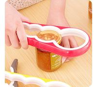 Universal Lid JAR Opener / Bottle Opener / Can Opener Kitchen Gadget Easy Twist Tool for Multiple Sizes (Random Color)