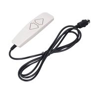 Universal Lift Chairs Remote Control, 2 - Button Hand Control for Power Recliner with 5 - Pin Connector, Compatible with Okin Dewert Limoss Kaidi Systems, Durable ABS