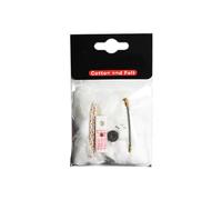 Universal Lighter Replacement Cotton Wadding Felt Wick Kit for Repair Zippo Kerosene Gasoline Lighter,Included Wick, Cotton, Cotton Felt Pad, Spring, Flint Wheel, and Multifunction Disassembly Tools