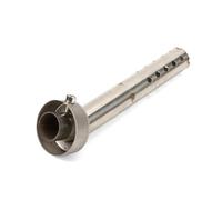 Universal Link Pipe Universal 48mm 1Pcs Motorcycle Angled Exhaust Muffler Insert Baffle End Exhaust Mid Pipe