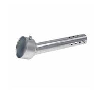 Universal Link Pipe Universal 48mm 1Pcs Motorcycle Angled Exhaust Muffler Insert Baffle End Exhaust Mid Pipe