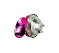 Universal Loud Snail Horn, 12V 300DB 510Hz Dual Tone Air Horn Universal Fit For Car Truck Boat Motorcycle Multicolor(Red)