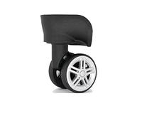 Universal Luggage Wheels 2 Piece Set for Trolleys Suitcases & Travel Bags Durable Replacement Accessories for Smooth Rolling & Easy Mobility