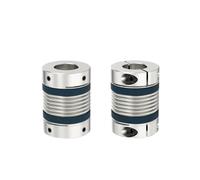 Universal Machine Tool Coupling for with CNC Aluminum Alloy Elastic Universal Joints for 3D Printers(LB-D More to Contact)