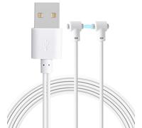 Universal Magnetic Charger for Massagers, 80cm USB Replacement Charging Cable for Satisfyer and other vibrators & Rose and Other Toys, Wide Compatibility for Devices with 6-20mm Contact Spacing