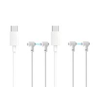 Universal Magnetic Charging Cable for Massagers, USB-C Fast Charging Cable Replacement Charger with Adjustable charging port for Satisfyer and Other vibrators & Rose and Other Toys (2-Pack)