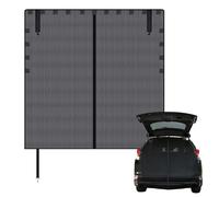 Universal Magnetic Folding Camping Hatch Mesh Net 150 x 150 cm for Camping and Car Tailgate - for MPV SUV Camper Van Sedan Privacy Protection and Sun Block