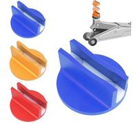 Universal Magnetic Jack Pad,2026 New Aluminum Slotted Magnetic Jack Pad Pinch Weld Frame Rail Adapter with Large S-lotted,0.37" Slotted Aluminum Grooved J-ack Puck Pinch Weld Adapter for Vehicles