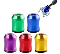 Universal Magnetic Screw Holder for Drill Bits and Screwdrivers, Magnetizer & Demagnetizer Tool Set, Strong Magnetic Screw Ring, for Drill, Hex Screwdriver and Power Bits (5pcs)
