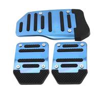 Universal Manual Automatic Transmission Non-Slip Design Car Pedal Cover Set Kit Auto Accessories Gas Brake Pedal Aluminum Brake Pedal (Color : Manual-blue)(Manual-blue)