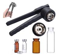 Universal Manual Cap Opener, Stainless Steel Bottle Opener Tool with Anti-Slip Handle for Pure Aluminum and Plastic Bottle Caps, Easy to Use for Beer, Soda, and Beverage Bottles