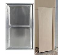 Universal Marble Access Panel, Aluminum Ceramic Tile Access Doors, Flush Wood Decorative Inspection Hatch for Drywall Ceiling Fire Hydrant Customize(40X60cm)