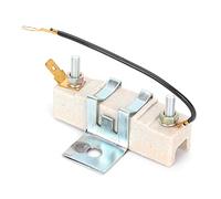 Universal Metal Ceramic Ignition Coil Ballast Resistor, 1.5 Ohm, for Classic and Vintage Vehicles, Auto Parts