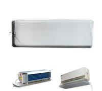 Universal Metal Drain Pan for Air Conditioning Units - Durable Drip Tray for Efficient Water Collection and Leak Prevention