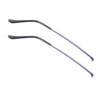 Universal Metal Glasses Replacement Temples Blue Pair for Eyeglass Frames | Ear Pressure Relief, Restores Broken Sides, Supports Daily Wear and Outdoor Activities, Suitable for Optical Repair Shops