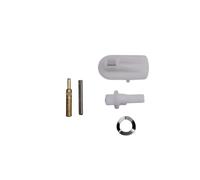 Universal Meter Box Door Repair Kit with Hinges, Latch, Triangle Lock, Push-Fit Clips - for Gas, Electric, Utility & Cabinet Boxes - DIY Install, UK Standard, Metal & Plastic Doors