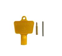 Universal Meter Box Repair Kit - Includes Hinges and Meter Box Key Set for Fast and Easy Repairs - Compatible with Gas, Electric, and Water Meter Boxes
