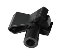 Universal Mic Clip Stand Adapter, weight Support for Wired Wireless Desktop Table Condenser Microphones - Practical Clamp Mount Bracket for Stage Speech