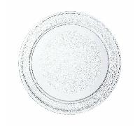 Universal Microwave Oven Glass Round Turntable Plate Dish 245mm 9.75" Flat Base