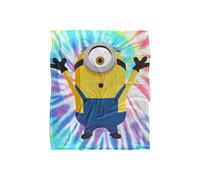 Universal Minions Stuart Silky Touch Blanket 152x127cm in White | Size: 152x127 cm Universal White 152x127 cm