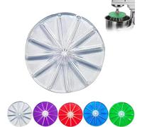 Universal Mixing Splash Guard with Ingredient Chute, Anti-Splatter Cover for Bowl-Head Stand Mixers