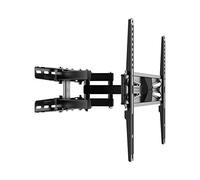 Universal Mobile TV Stand with Telescopic Adjustment and 360-Degree Rotation for Flexible Viewing and Space Saving