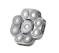 Universal Models, 3D 4D 5D 6D 7D 8D 9D Replaceable Shaver Heads, Nose Trimmer & Hair Clipper & Facial Massage Heads(9 Blades Head Sliver)