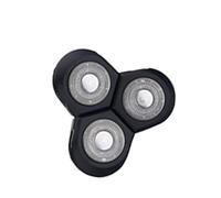 Universal Models, 3D 4D 5D 6D 7D 8D 9D Replaceable Shaver Heads, Nose Trimmer & Hair Clipper & Facial Massage Heads(3 Blades Head Black)