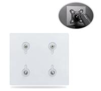 Universal Monitor VESA Mount Adapter for Non-VESA 13-27 inch Computer Monitors Tablets iPad VESA Mounting Arm Stand Bracket Kit 75X75mm,W,ALL IN ONE