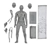 Universal Monsters 7 Inch Scale Action Figure The Mummy (Black & White)