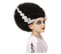 Universal Monsters Adults Frankenstein Bride Kids Wig Gloves Mask Fancy Dress