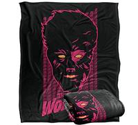 UNIVERSAL MONSTERS Blanket, 152 x 127 cm Wolfman Neon Silky Touch Super Soft Throw Blanket