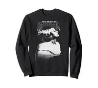 Universal Monsters Bride Of Frankenstein Dark Portrait Sweatshirt