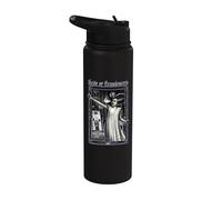 Universal Monsters Bride of Frankenstein Gothic Frame Stainless Steel Insulated Water Bottle