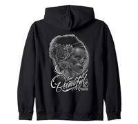 Universal Monsters Bride Of Frankenstein I am Beautiful Zip Hoodie