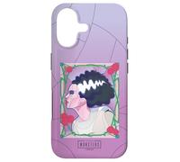 Universal Monsters Bride Rose Frame Decoupage Case for iPhone 17