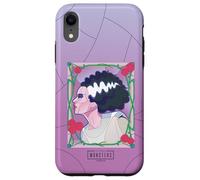 Universal Monsters Bride Rose Frame Decoupage Case for iPhone XR