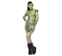 Universal Monsters Creature From The Black Ladies Halloween Monster Fancy Dress