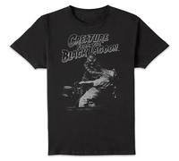 Universal Monsters Creature from The Black Lagoon Black and White Men's T-Shirt - Black
