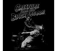 Universal Monsters Creature From The Black Lagoon Black and White Men's T-Shirt - Black - 5XL