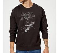 Universal Monsters Creature From The Black Lagoon Black & White Sweatshirt - Black | Size: Medium Universal Monsters Black M